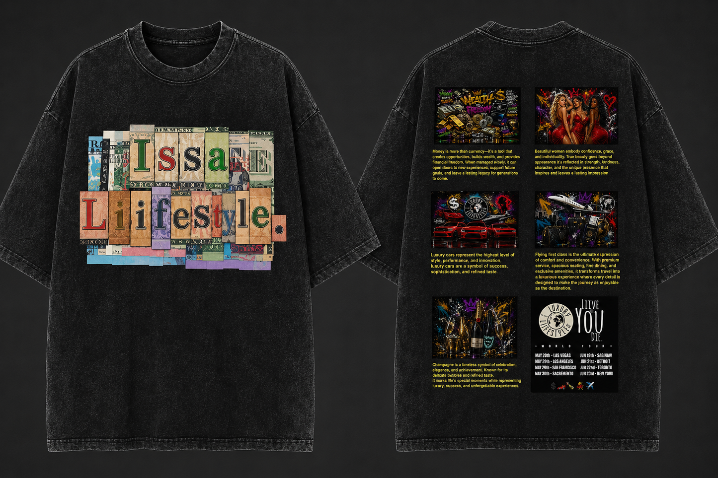Luxury Liifestyle Co. “Issa Liifestyle.” shirt