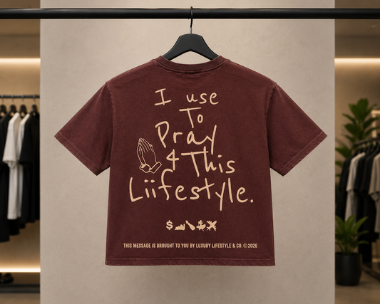 Luxury Liifestyle Co. “Pray 4 This” Oversize Shirt