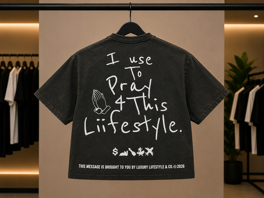 Luxury Liifestyle Co. “Pray 4 This” Oversize Shirt