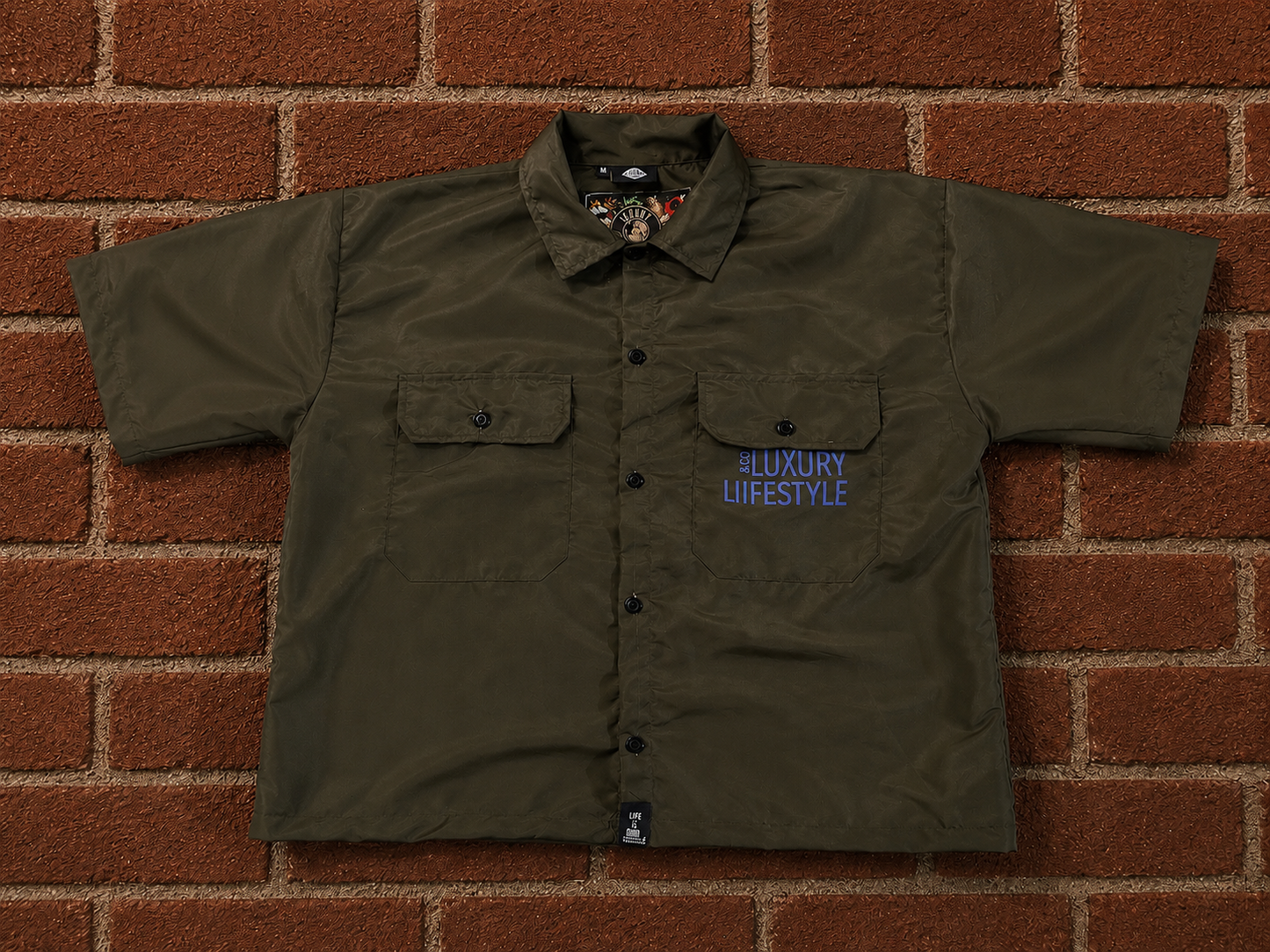 Luxury Liifestyle Co. “Pray 4 This” button up