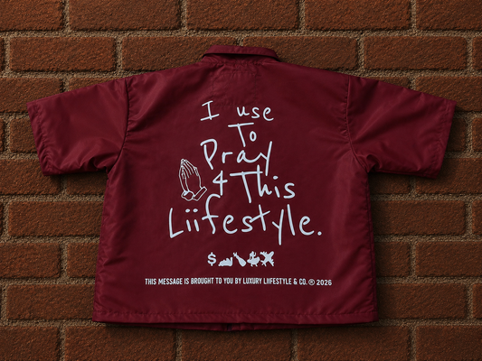 Luxury Liifestyle Co. “Pray 4 This” button up