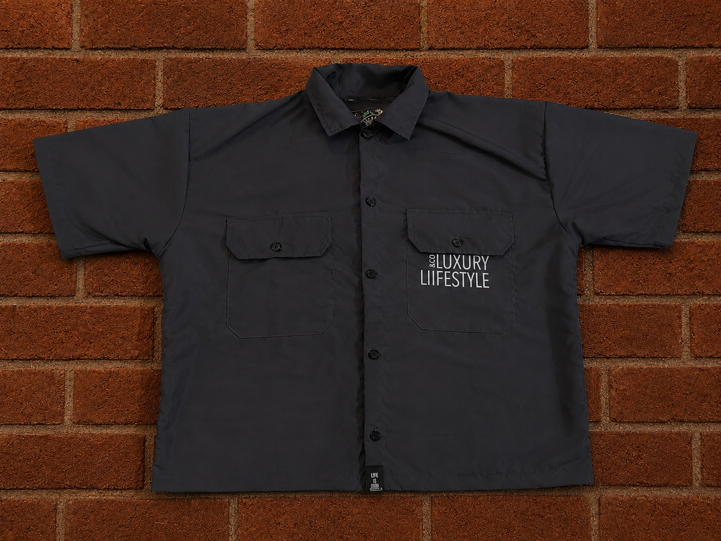 Luxury Liifestyle Co. “Pray 4 This” button up