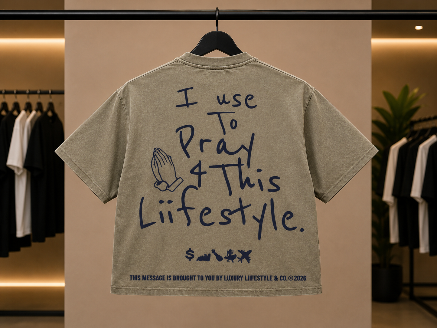 Luxury Liifestyle Co. “Pray 4 This” Oversize Shirt
