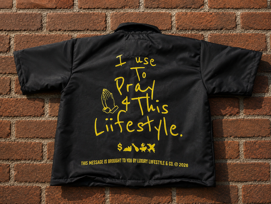 Luxury Liifestyle Co. “Pray 4 This” button up