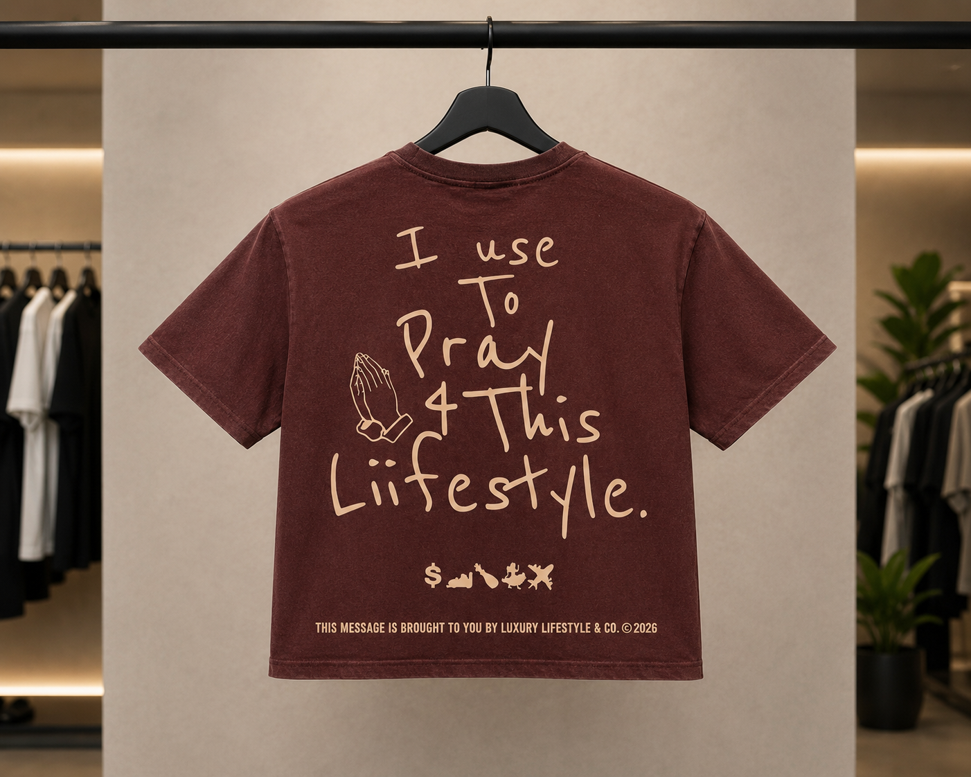 Luxury Liifestyle Co. “Pray 4 This” Oversize Shirt