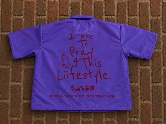 Luxury Liifestyle Co. “Pray 4 This” button up