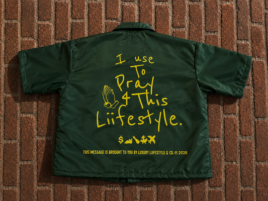 Luxury Liifestyle Co. “Pray 4 This” button up